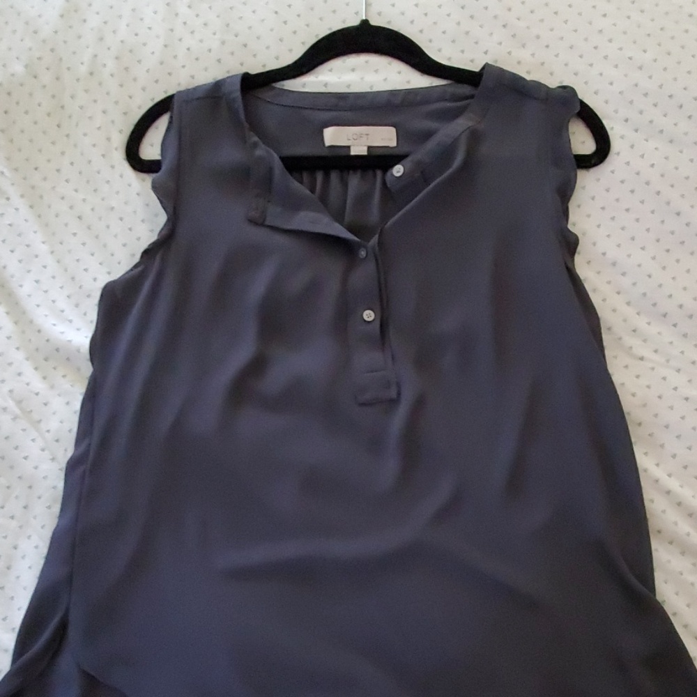 Gray blouse